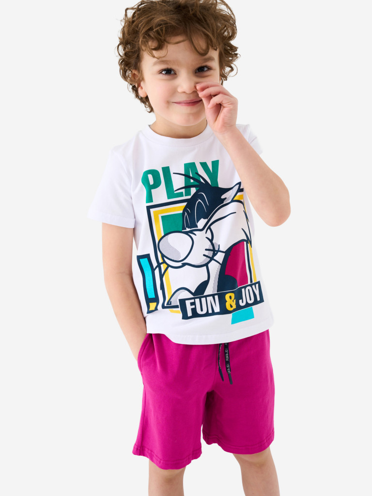 Комплект для мальчиков: футболка, шорты PlayToday
