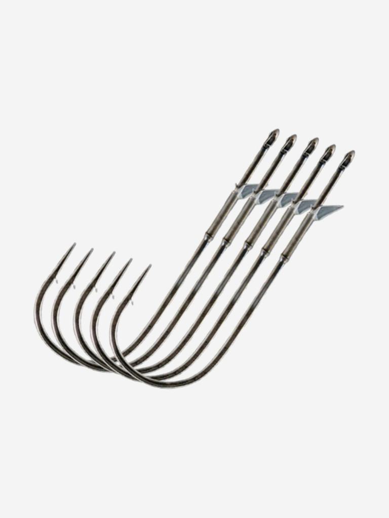 Крючок одинарный Decoy Worm 144 Flippin Straight #2/0 (в упаковке 5 штук)