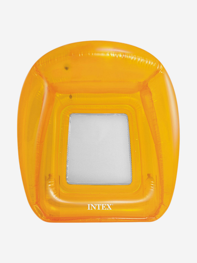 Шезлонг для плавания Intex 56802NP (104х102см), оранжевый