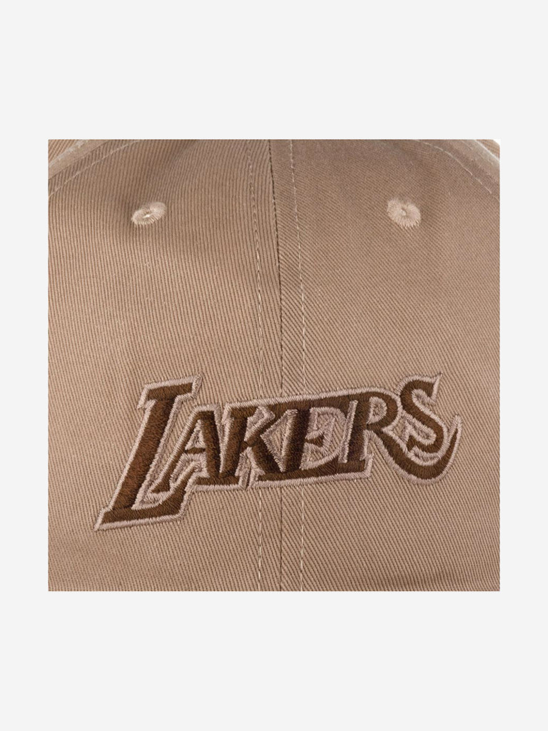 Бейсболка MITCHELL NESS HLUX5181-LALYYPPPBROW Los Angeles Lakers NBA (коричневый)