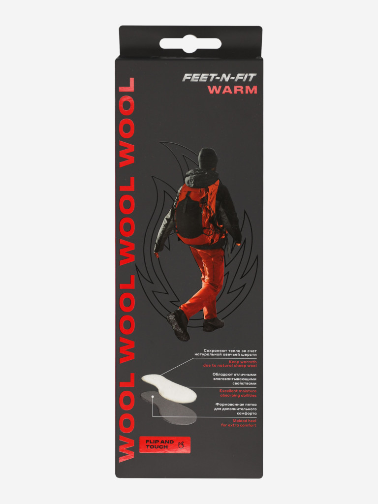Стельки Feet-n-Fit Wool