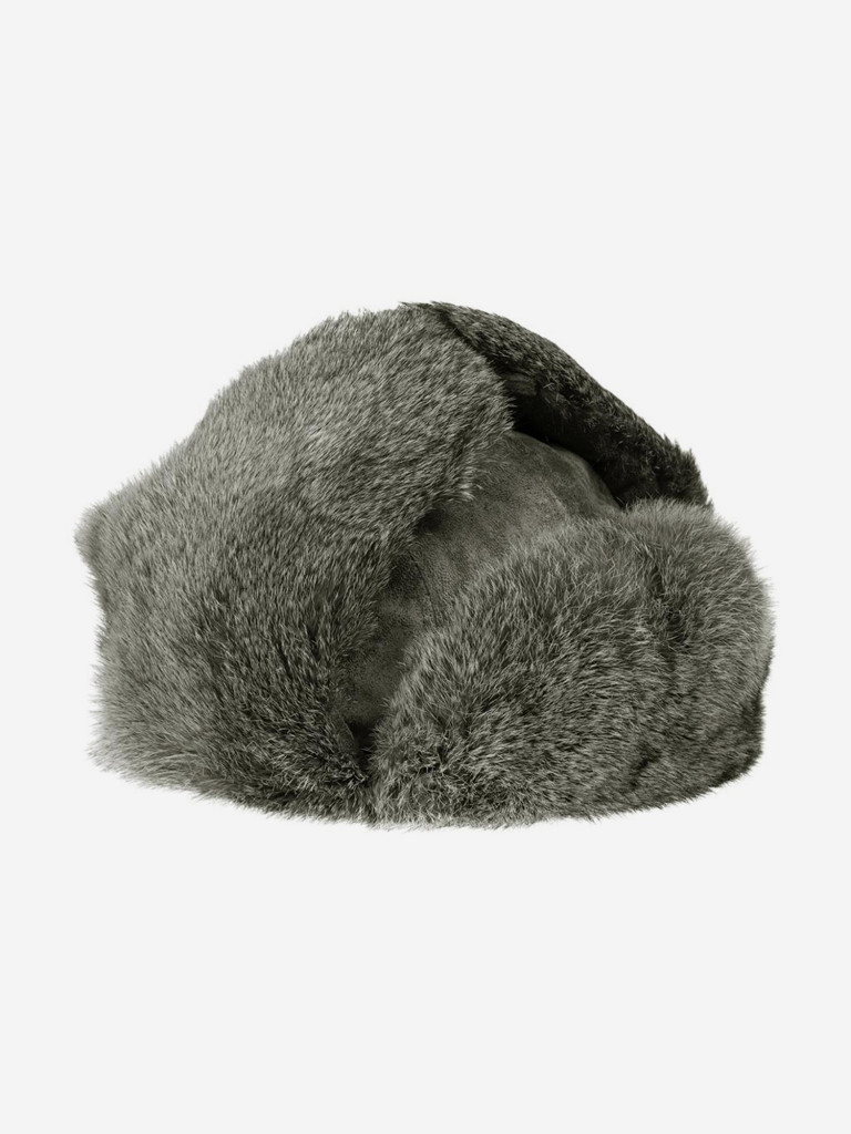 Шапка-ушанка STETSON 9217101 BOMBER PIGSKIN RABBIT (серый)