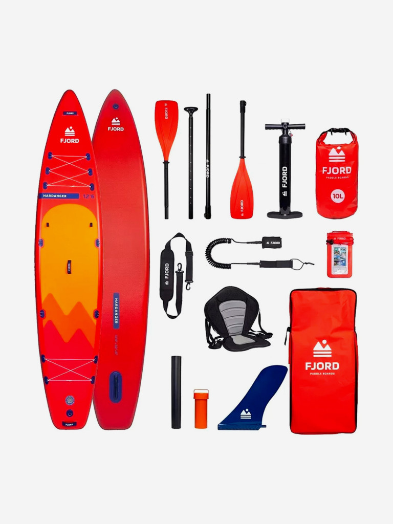 Доска SUP надувная Fjord Hardanger 12'6"х32"х6"