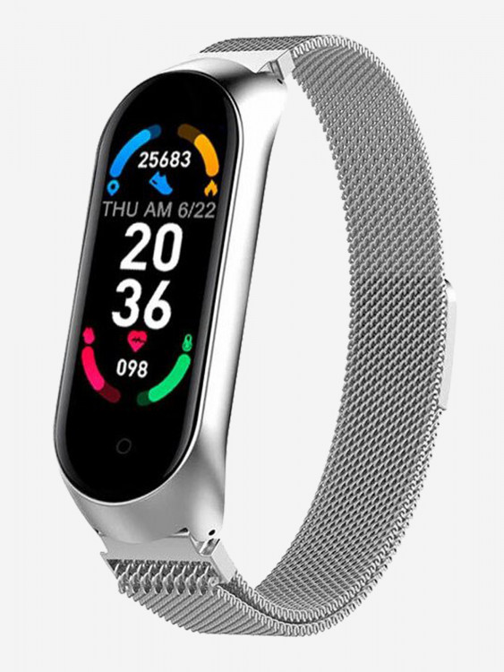 Смарт-часы BandRate Smart BRSM66BSWB с фитнес-трекером, интерактивной музыкой, трекером сна