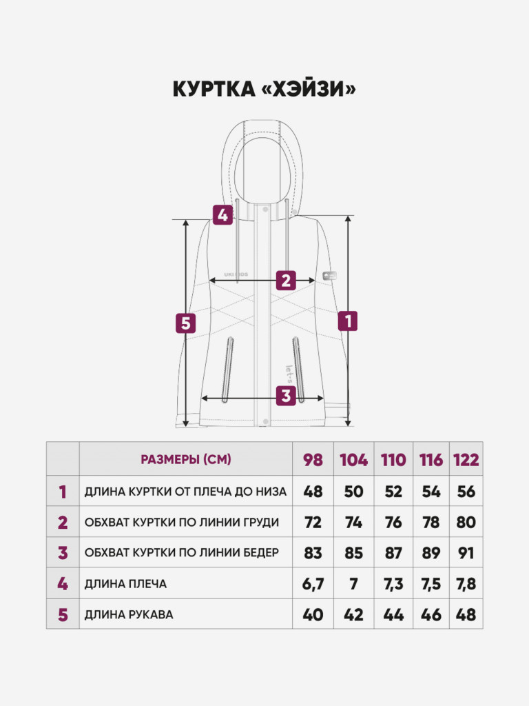 Куртка демисезонная детская UKI KIDS