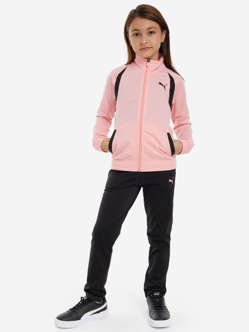 фото Спортивный костюм для девочек puma, розовый