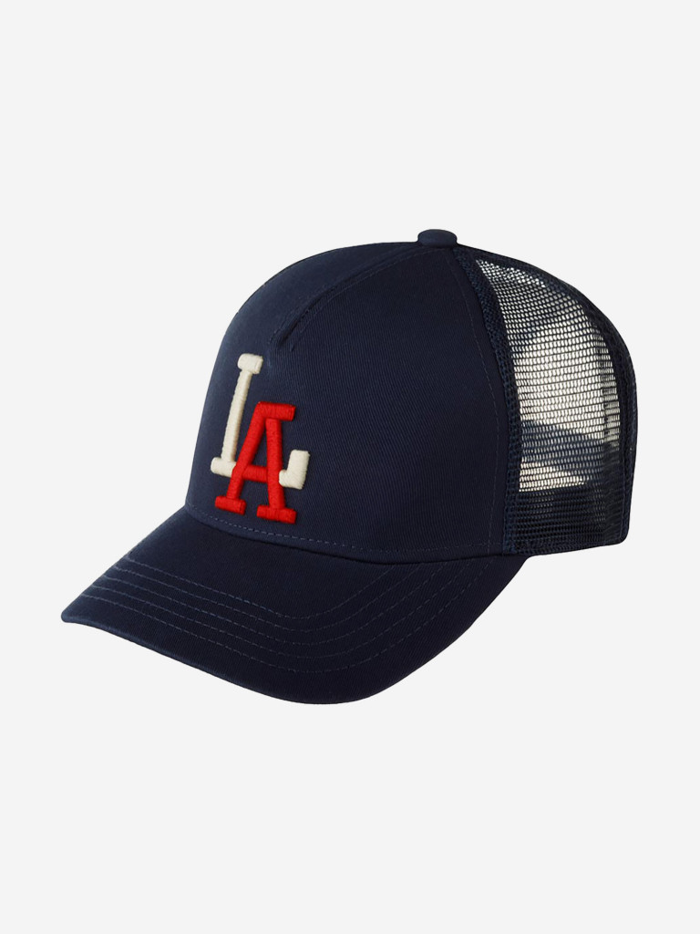 Бейсболка AMERICAN NEEDLE 22018A-LOS Los Angeles Angels Archive Valin MILB (синий)