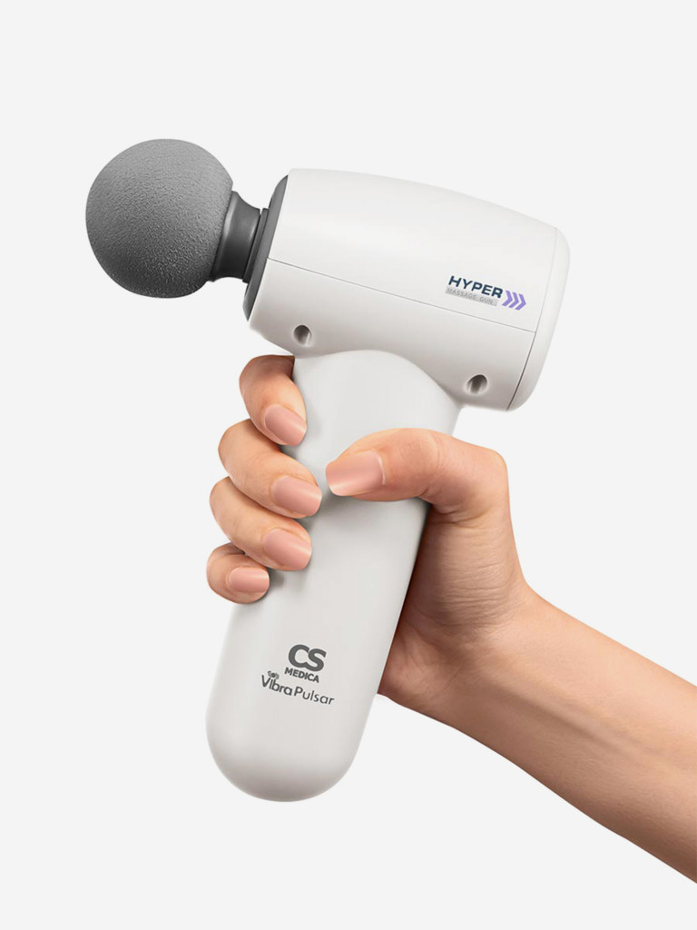 Массажер перкуссионный для ног, шеи, спины CS MedicaMassage Gun CS-v10 HYPER White