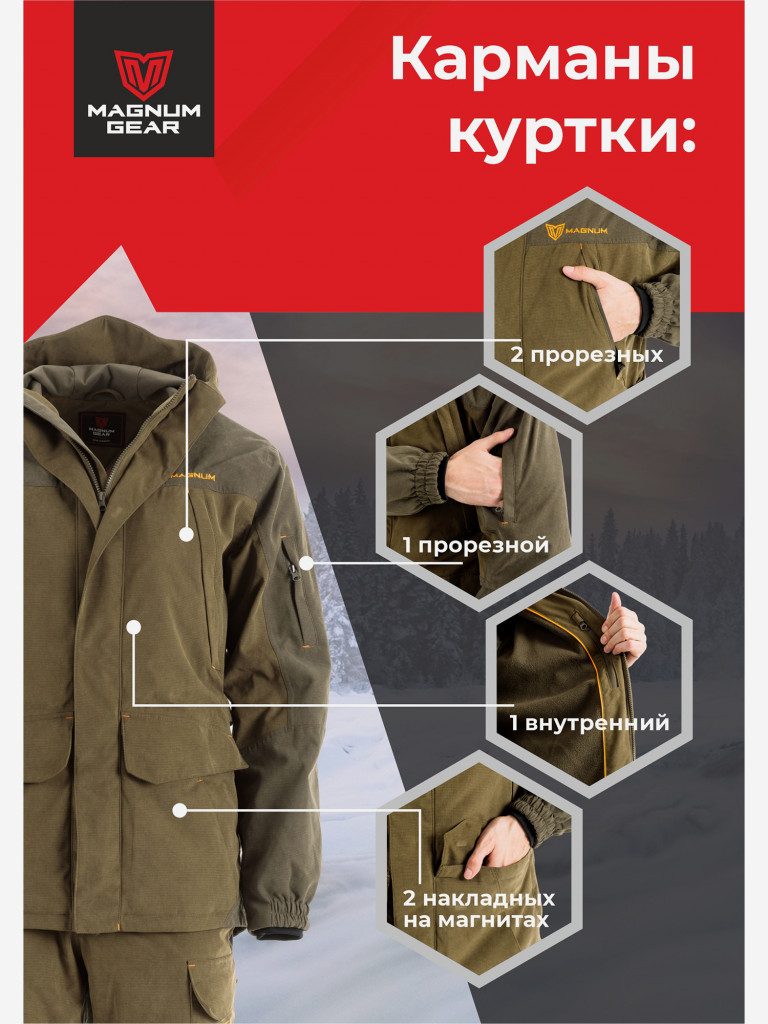 Костюм MAGNUM GEAR PREMIER 0° С хаки