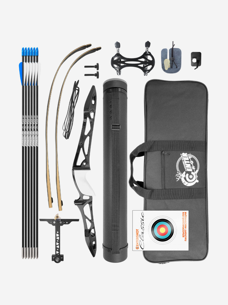 Лук рекурсивный Centershot Classic 68" (алюм. рукоятка) 22# с комплектом