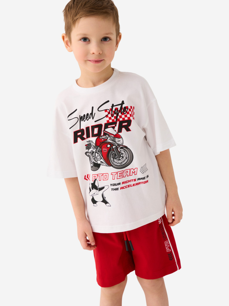 Комплект для мальчиков: футболка, шорты PlayToday