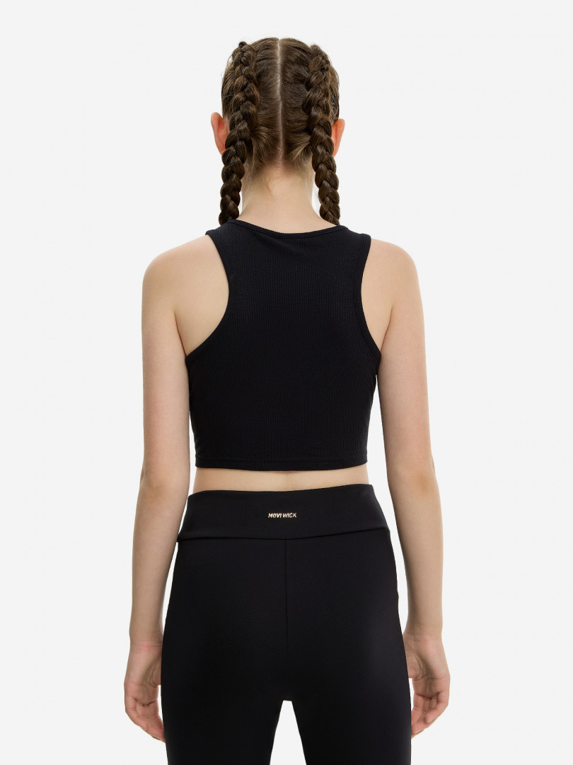 Спортивный топ бра для девочек Demix 31890990299 Черный, размер 134, 140,146, 152,122, 128,158, 164, фото 3