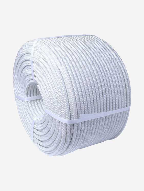 Фал плетеный Петроканат ТАЙФУН 12,0 мм, 2200 кг, 100 м, белый, бухта