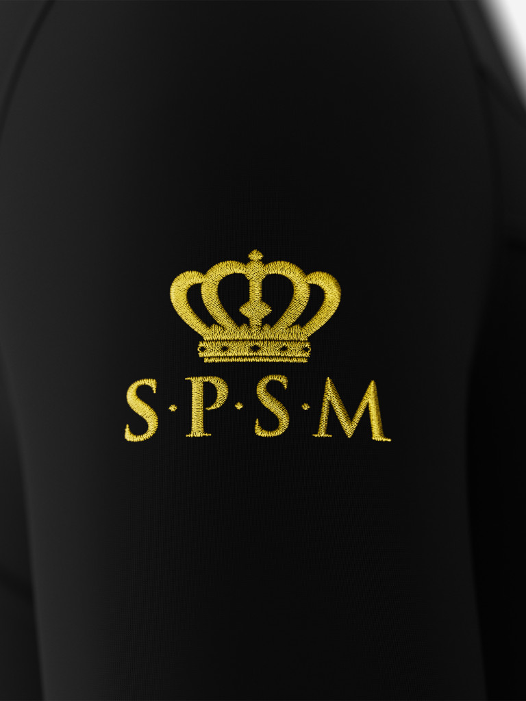 Теплый лонгслив на молнии S.P.S.M.