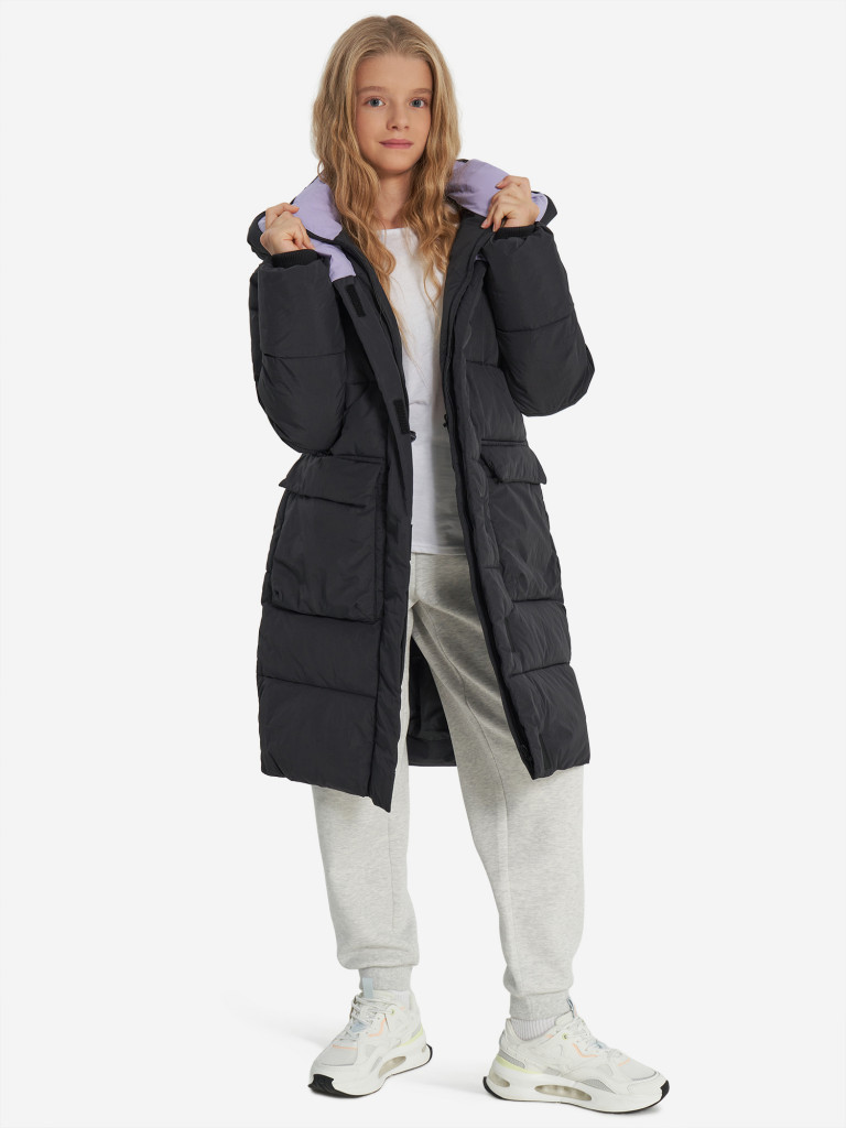 Пальто утепленное для девочек Oldos!