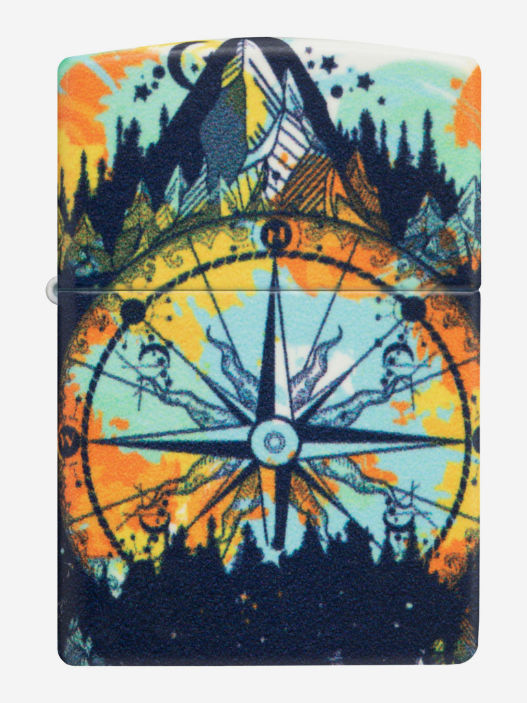 Зажигалка бензиновая ZIPPO 49805 Compass
