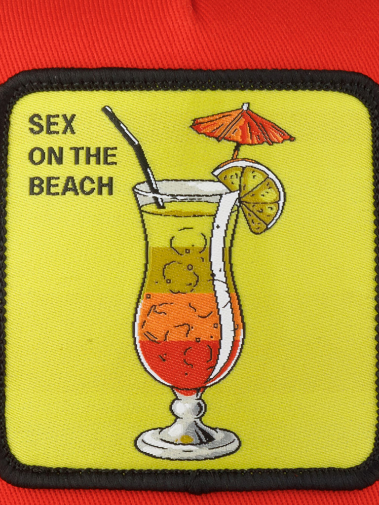 Бейсболка с сеточкой CAPSLAB CL4/1/CT/SEX Premium Sex on the beach (оранжевый)