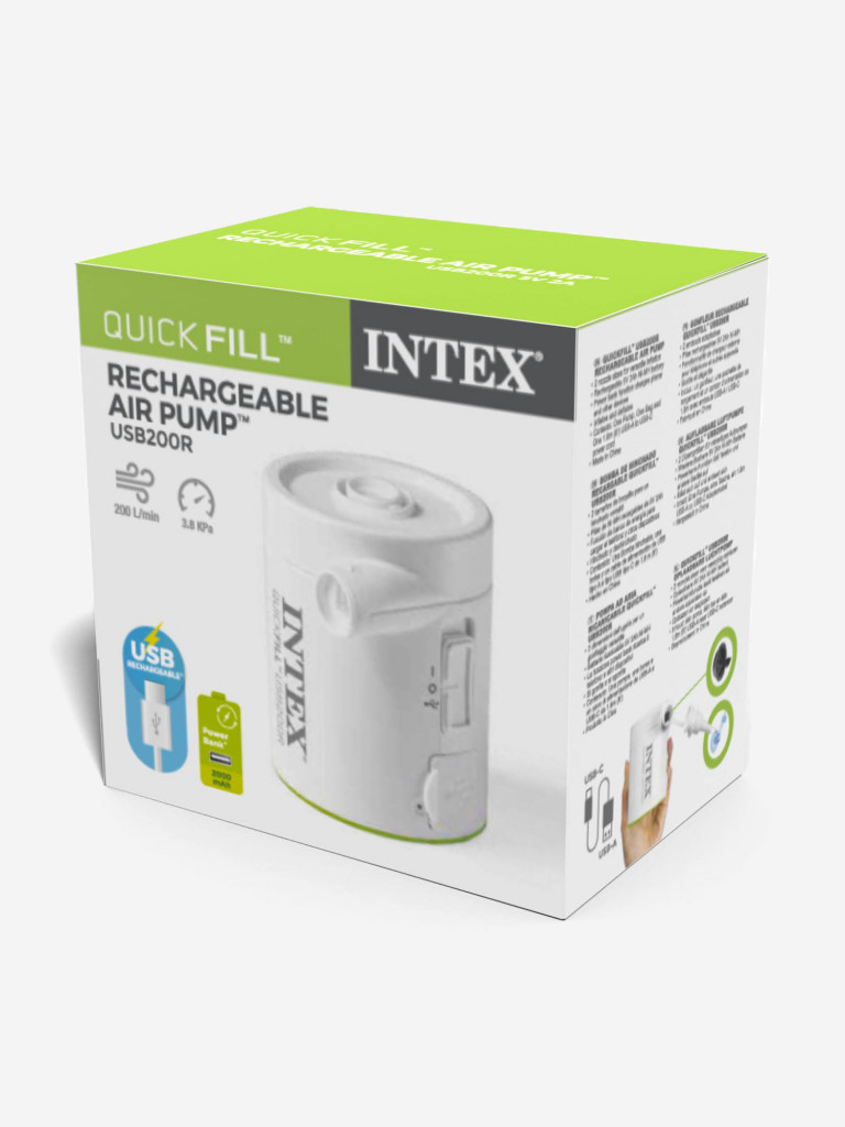 Насос электрический Intex Quick Fill USB200R
