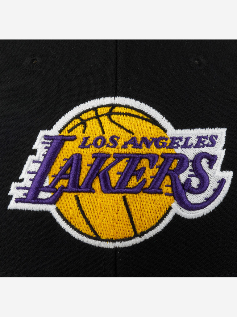 Бейсболка MITCHELL NESS HHSS6268-LALYYPPPBLCK Los Angeles Lakers NBA