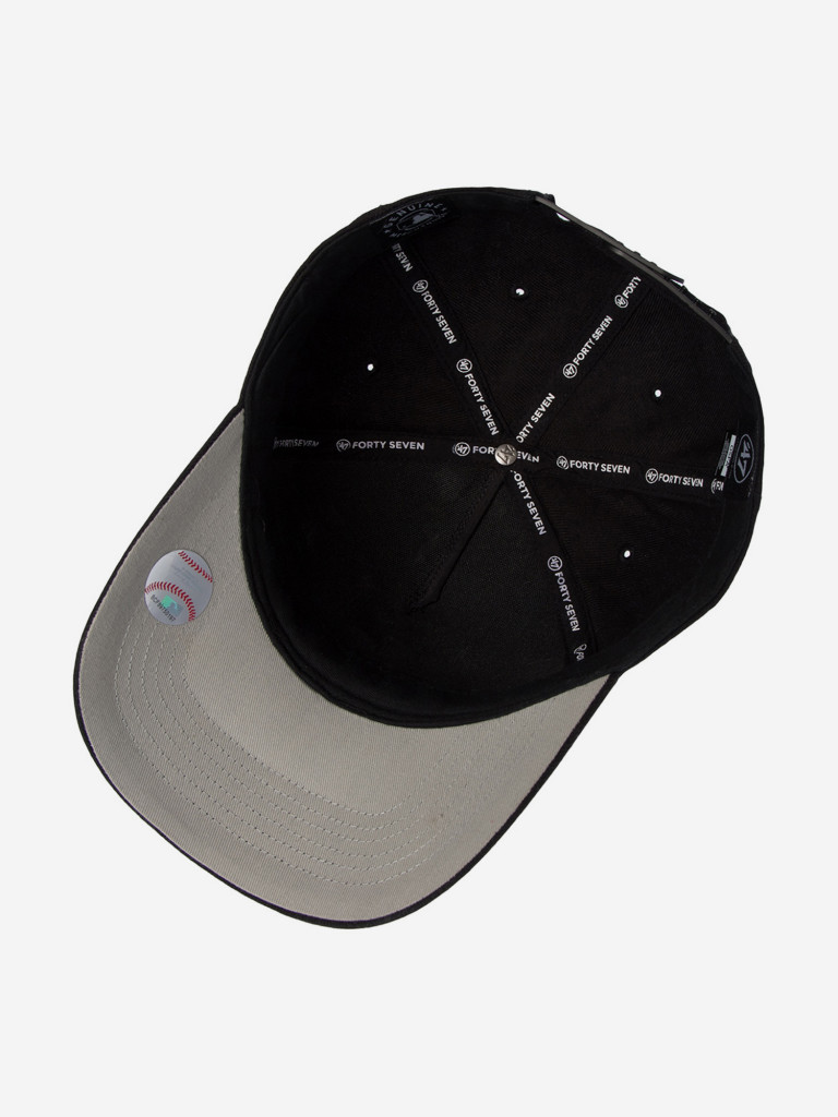 Бейсболка 47 BRAND B-MPDTP12WBP-BKBK Los Angeles Dodgers MLB (черный)