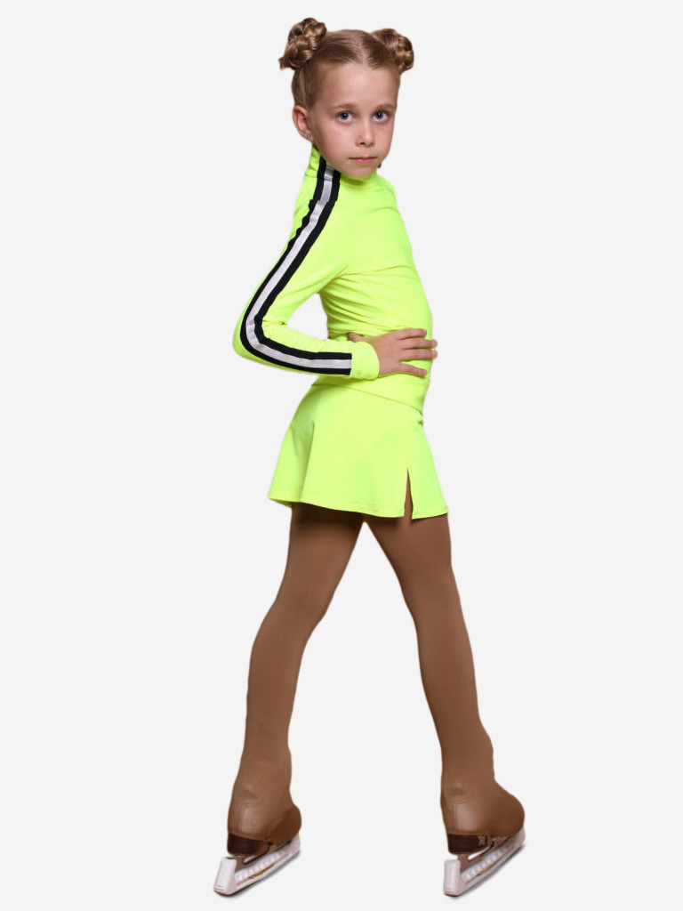 Костюм спортивный для фигуристов «Олимп» с юбкой IceDress