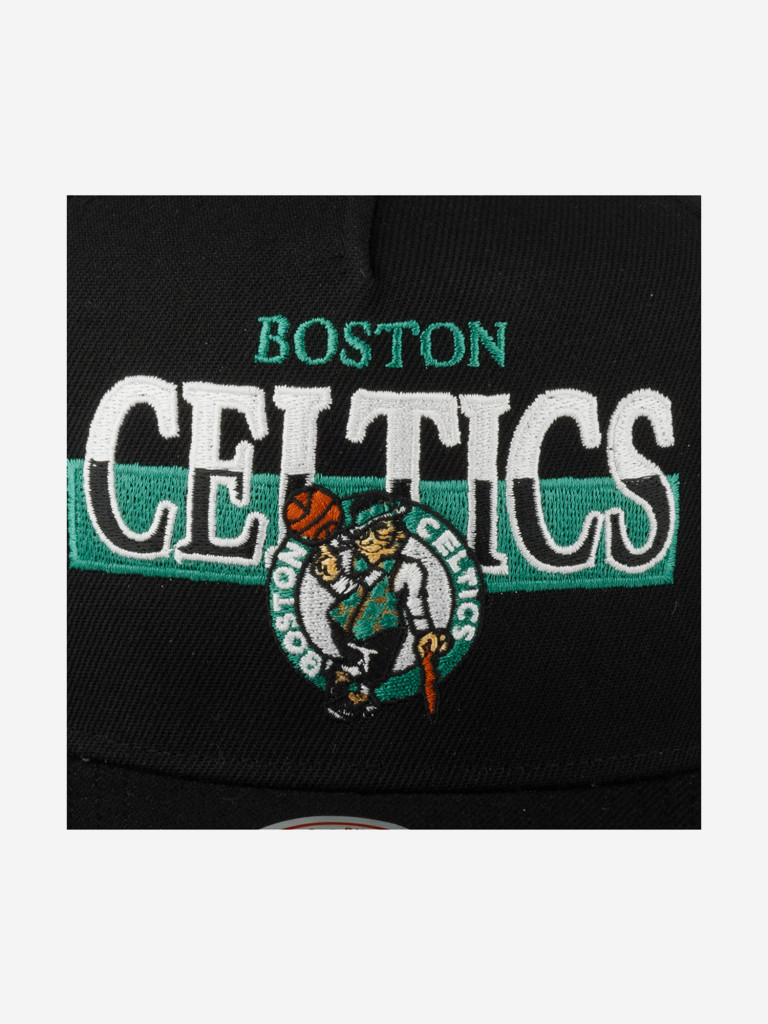 Бейсболка MITCHELL NESS HP8405-BCEBLCK Boston Celtics NBA (черный)
