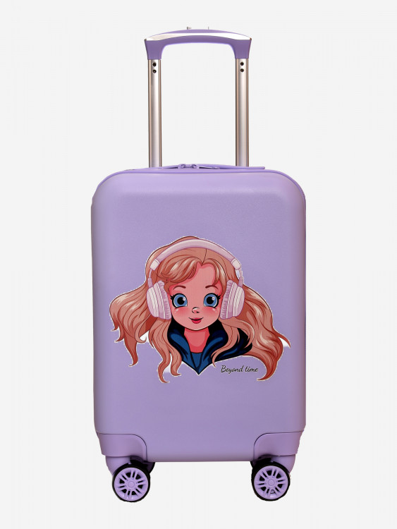 Чемодан детский BEYOND TIME R143 Аленка сиреневый