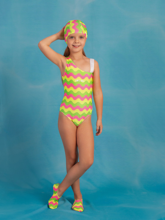 Купальник детский для девочки слитный ARUNA