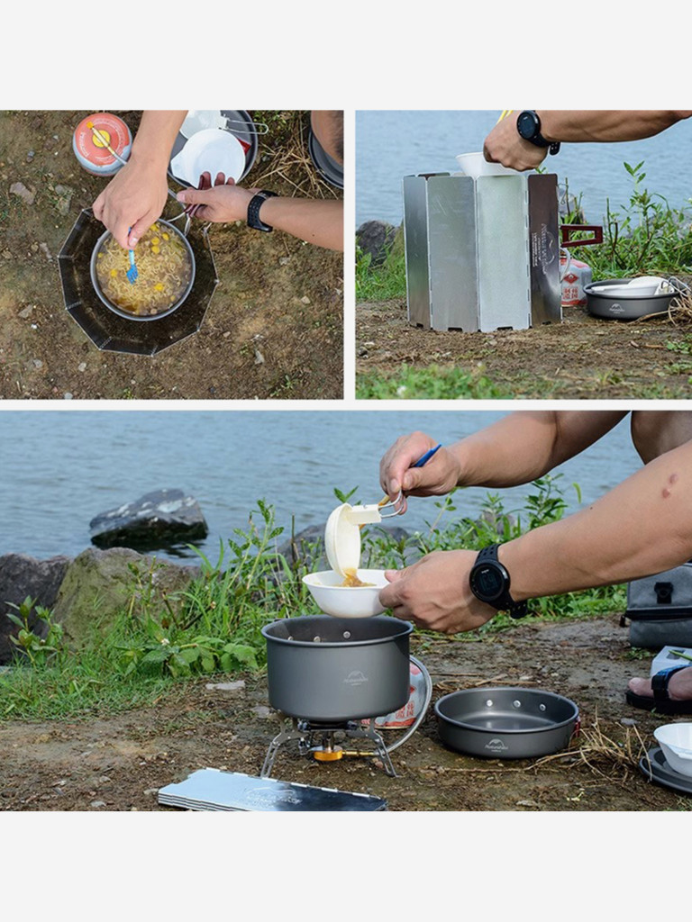 Ветрозащитный экран Naturehike 10 шторок