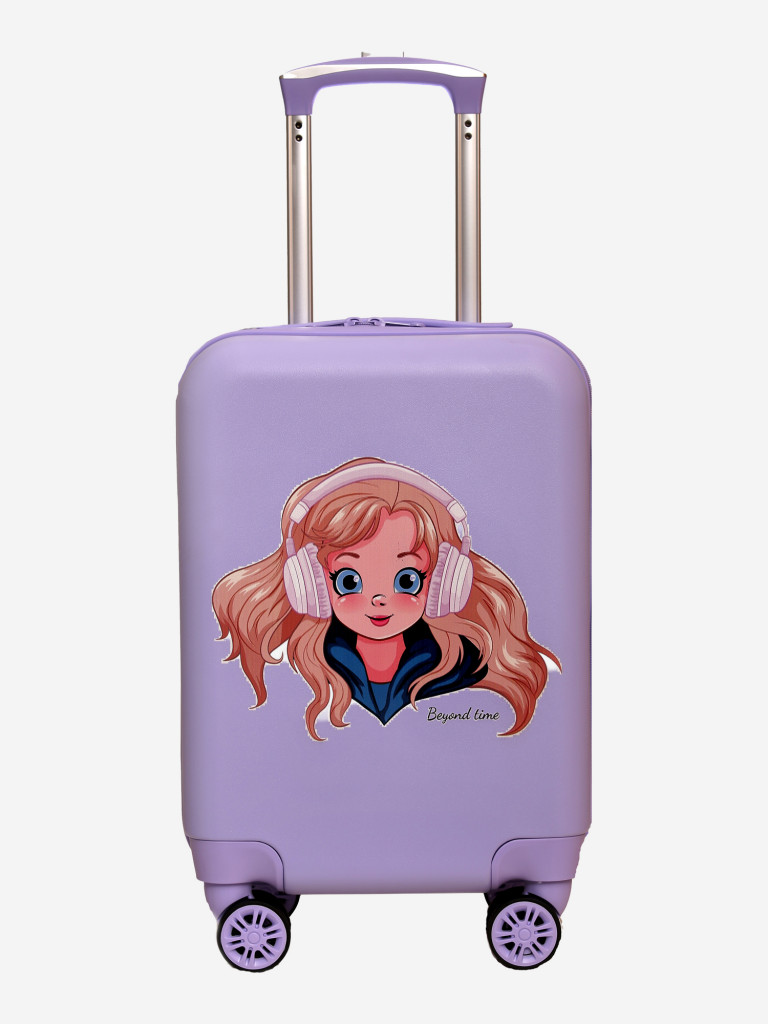 Чемодан детский BEYOND TIME R143 Аленка сиреневый