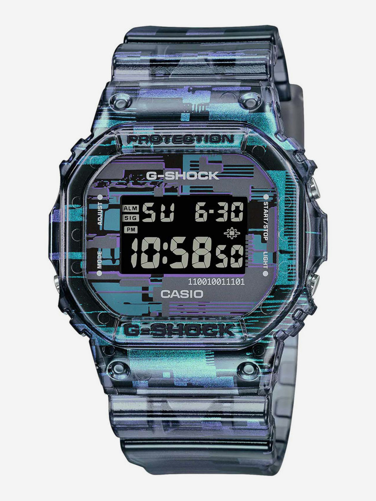 Спортивные часы Casio G-Shock DW-5600NN-1E синий/голубой цвет — купить за  17790 руб., отзывы в интернет-магазине Спортмастер