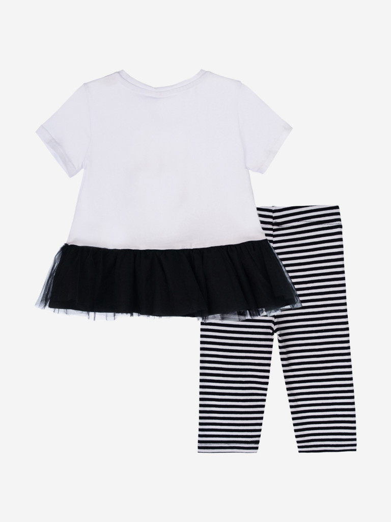 Комплект для девочек: легинсы укороченные, футболка PlayToday