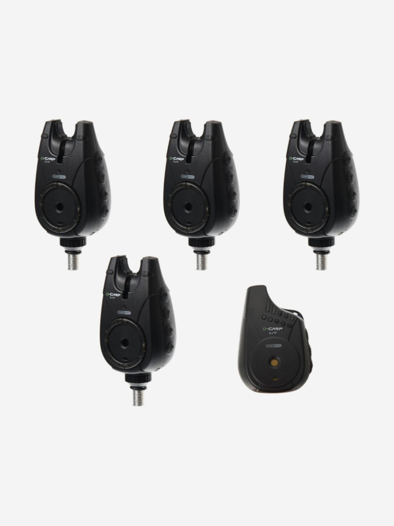 Набор электронных сигнализаторов поклевки CARP PRO D-Carp WT 4+1