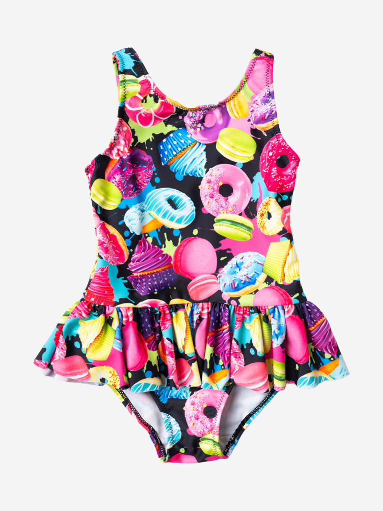 Купальник слитный для девочек PlayToday