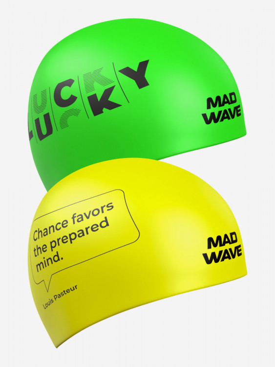 Силиконовая шапочка Mad Wave Lucky reversible