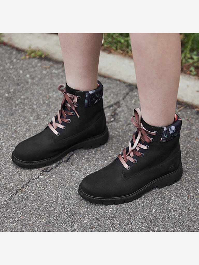 Ботинки Timberland Lucia Way 6 Inch Charm Black Nubuck