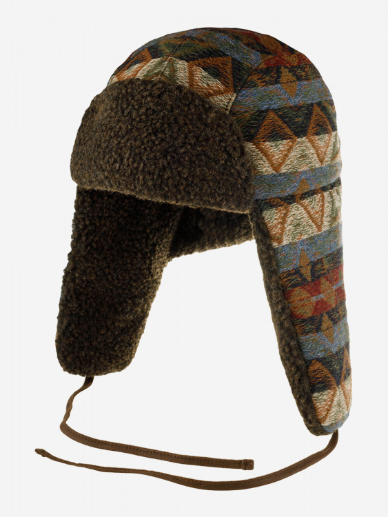 Шапка-ушанка STETSON 9290901 BOMBER CAP ETHNIC JACQUARD