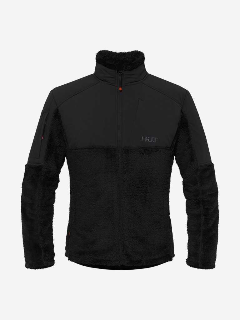 Кофта мужская HUT BORON на молнии для охоты, черная