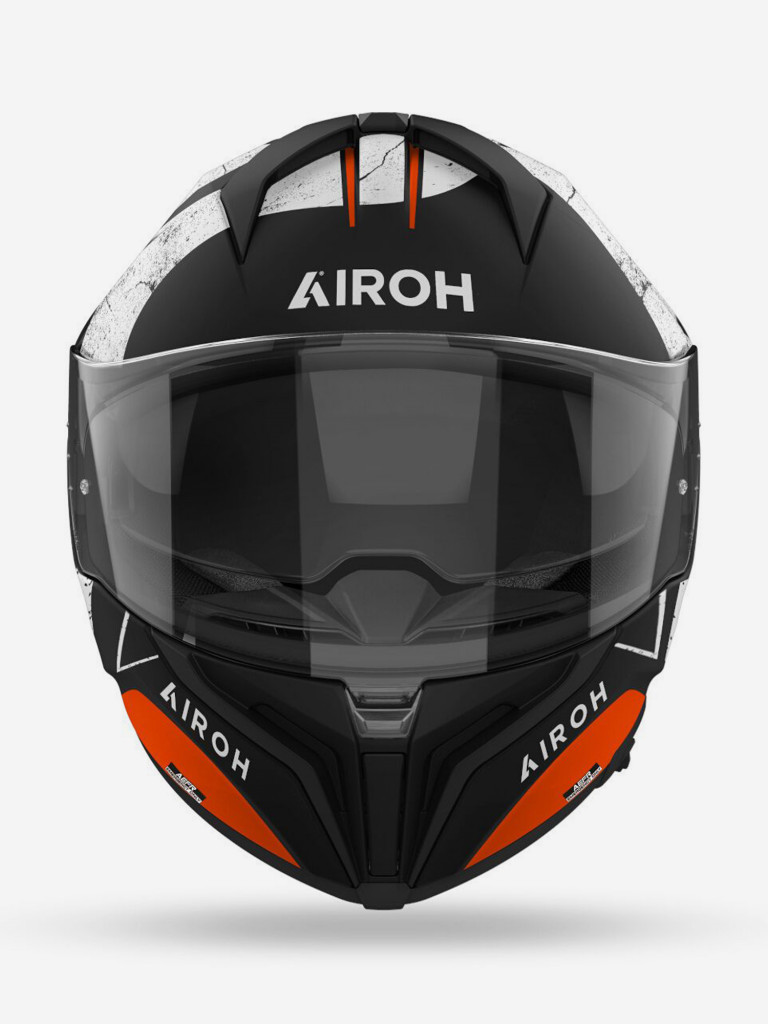 Мотошлем Интеграл Airoh MATRYX SCOPE Orange Matt