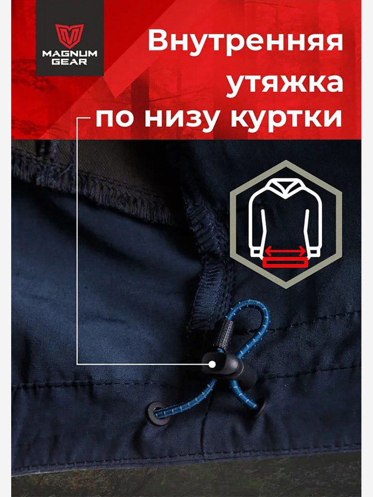 Костюм для рыбалки мужской MAGNUM GEAR TREK PRO синий