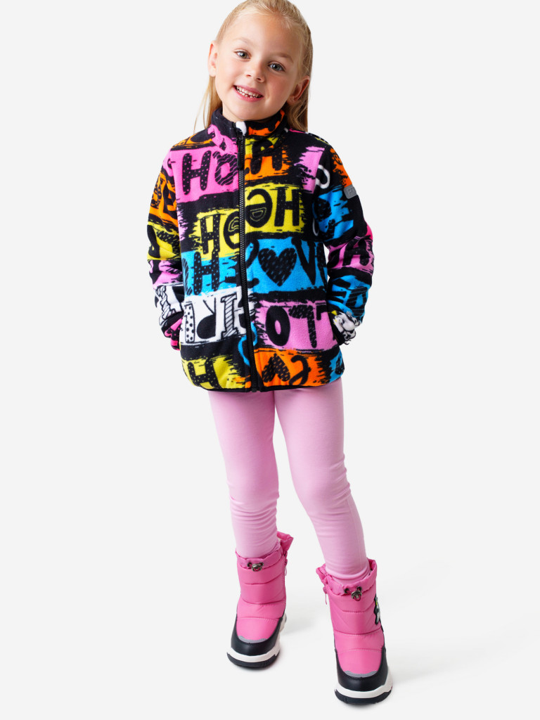 Толстовка флисовая для девочек PlayToday