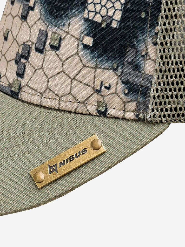Бейсболка с сеткой Nisus Oliver для рыбалки и охоты