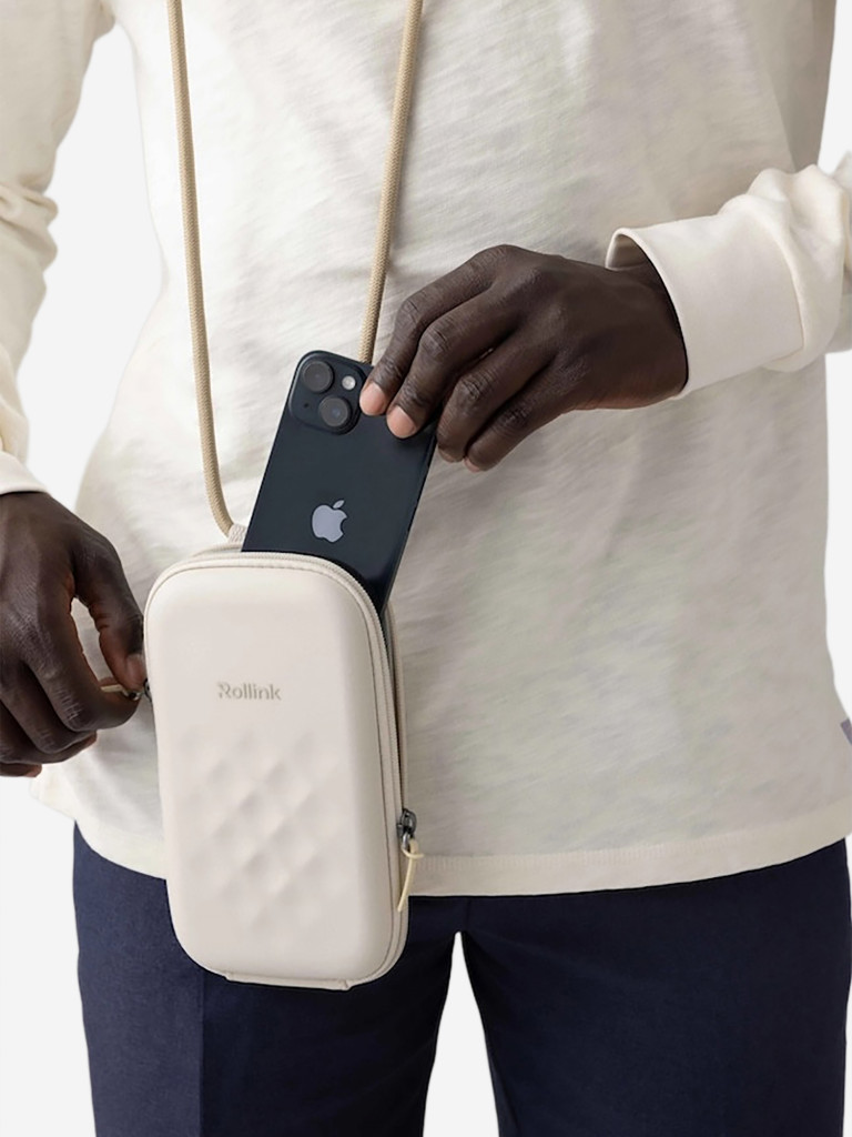 Сумка Rollink Phone Case Regular, светло-серый