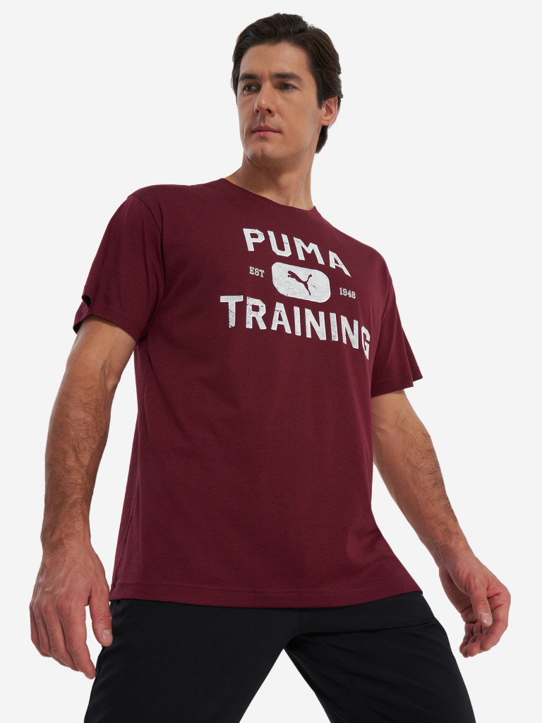 Футболка мужская PUMA Graphics Train Logo Relaxed