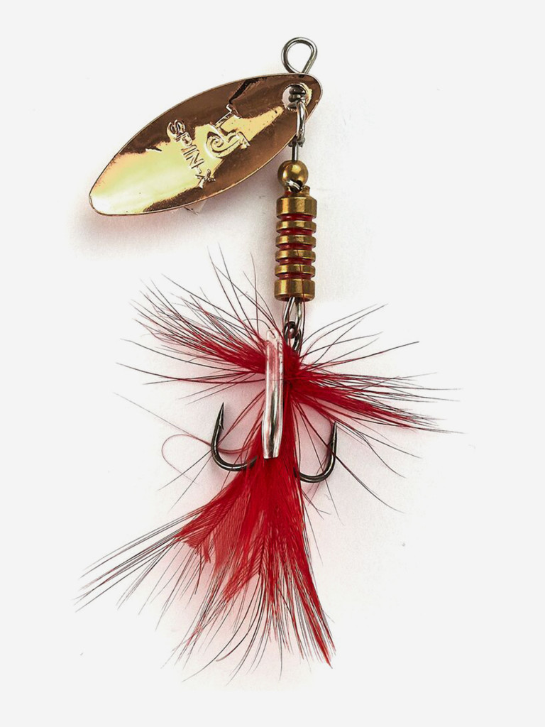 Блесна вращающаяся Lucky John SPIN X LONG 02, вес 4 г