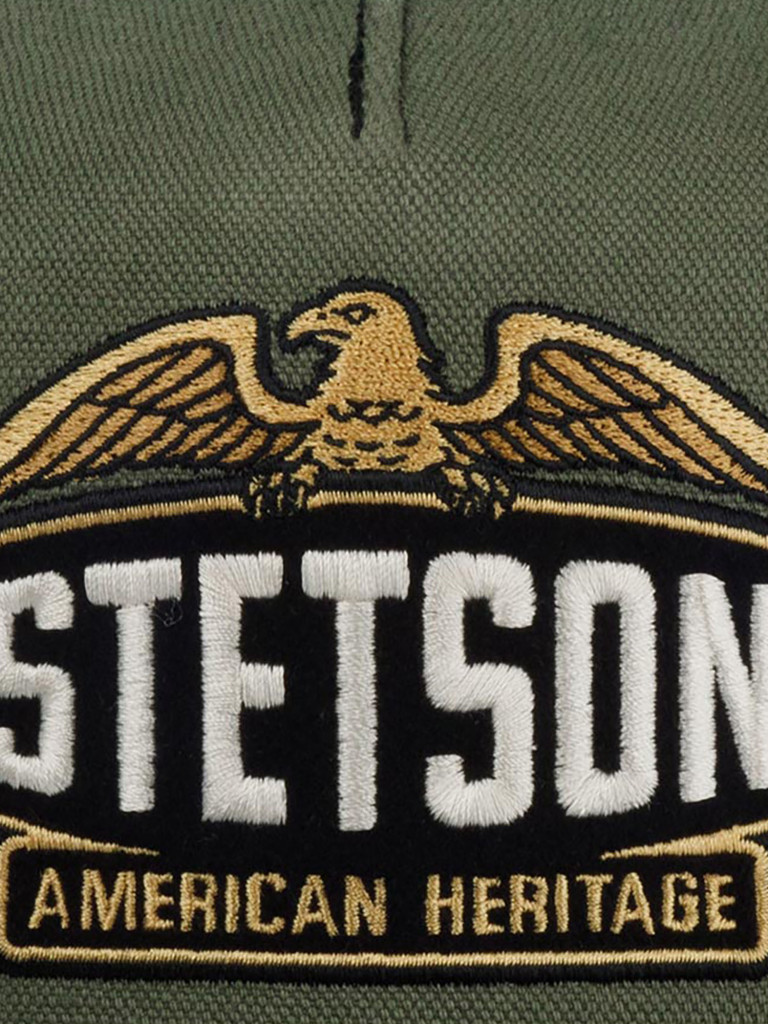 Бейсболка STETSON 7761121 TRUCKER CAP ARMY (оливковый)