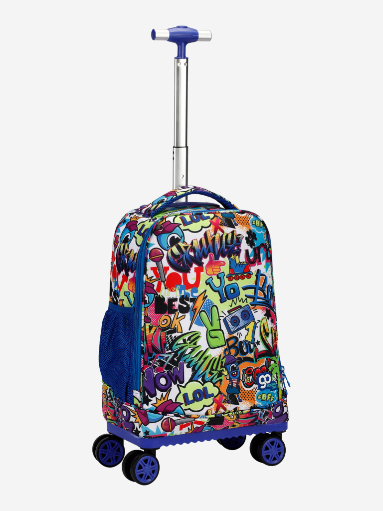 Чемодан детский BEYOND TIME D08 Граффити синий
