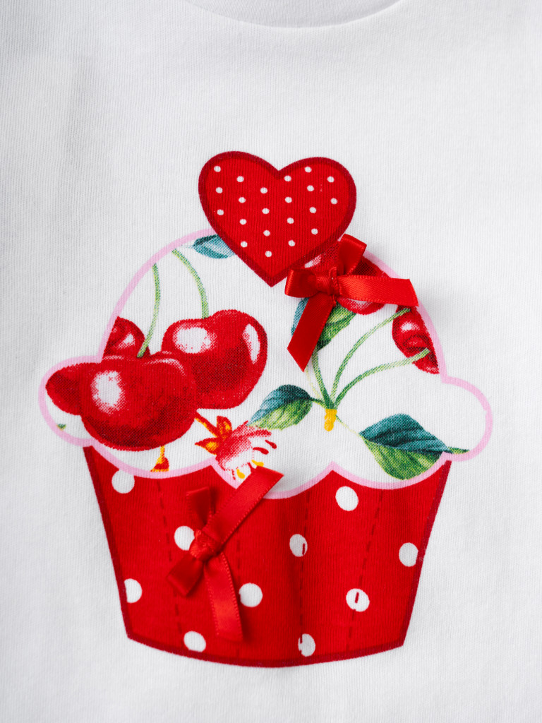 Комплект для девочек: футболка, шорты PlayToday