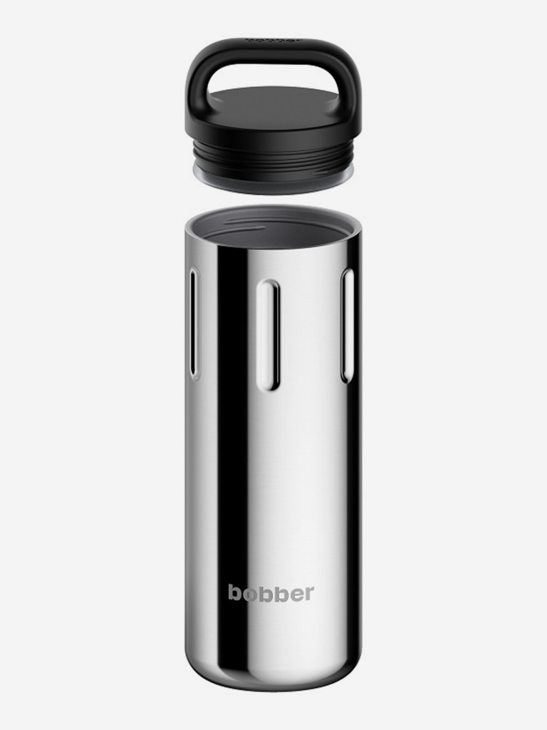 Термокружка BOBBER Bottle с ручкой 770 мл, тепло до 10 часов, зеркальный