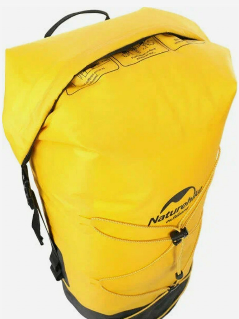 Рюкзак туристический Naturehike 30 л, ПВХ, желтый